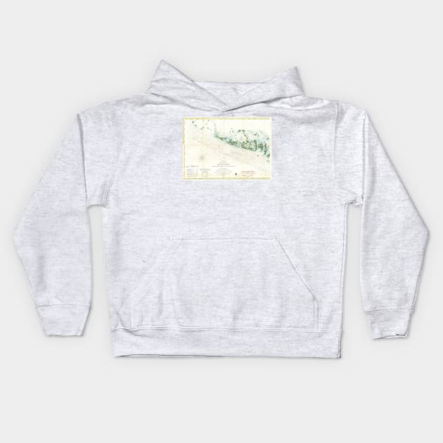 Vintage Map of The Florida Keys (1859) 2 Kids Hoodie by Bravuramedia